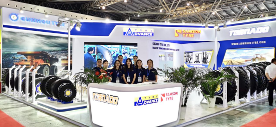 jbo竞博拳头产品在中国国际轮胎轮毂手艺博览会尽显风范